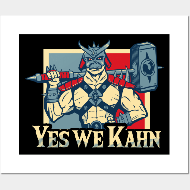 Yes We Kahn Wall Art by VinagreShop